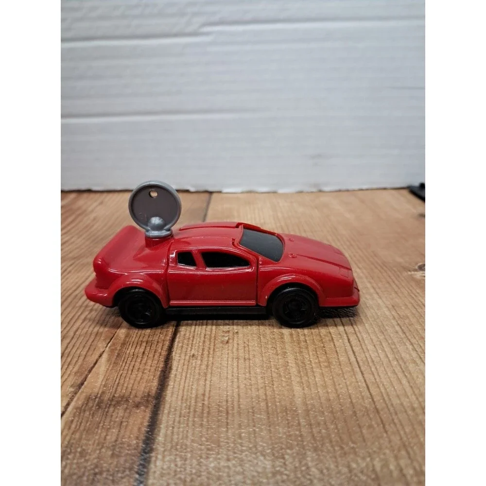 Hot Wheels Key Force McDonald’s Happy Meal Toy Red Car Gull Wings Mattel